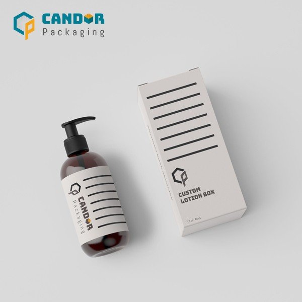 Cosmetic Bottle Packaging Showcase Mockup by Anthony Boyd Graphi Custom Lotion Boxes